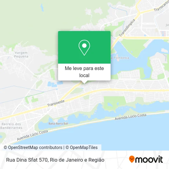 Rua Dina Sfat 570 mapa