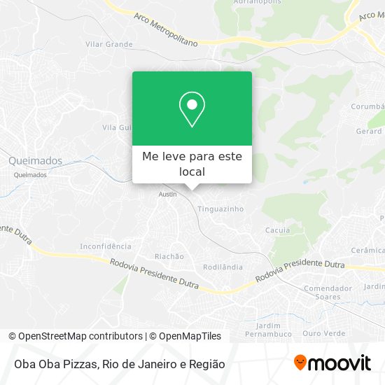 Oba Oba Pizzas mapa