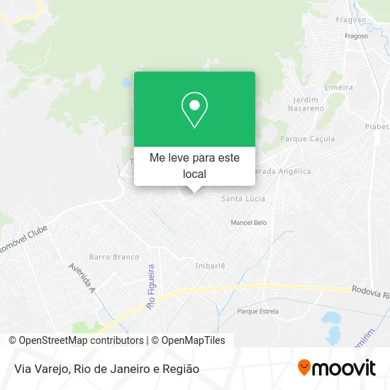 Via Varejo mapa