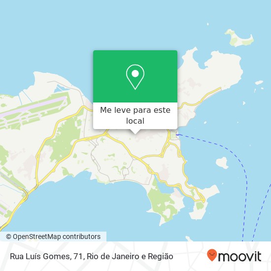 Rua Luís Gomes, 71 mapa