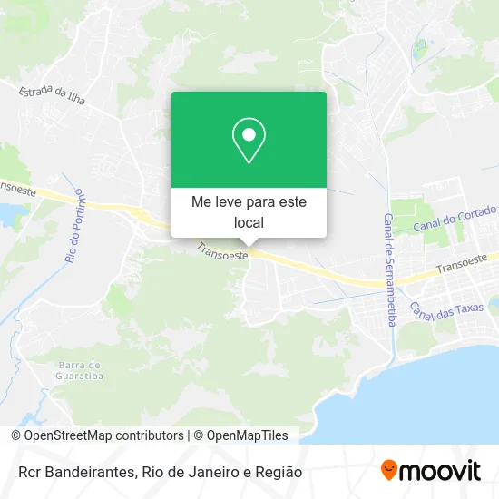 Rcr Bandeirantes mapa