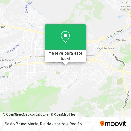 Salão Bruno Mania mapa