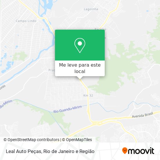 Leal Auto Peças mapa