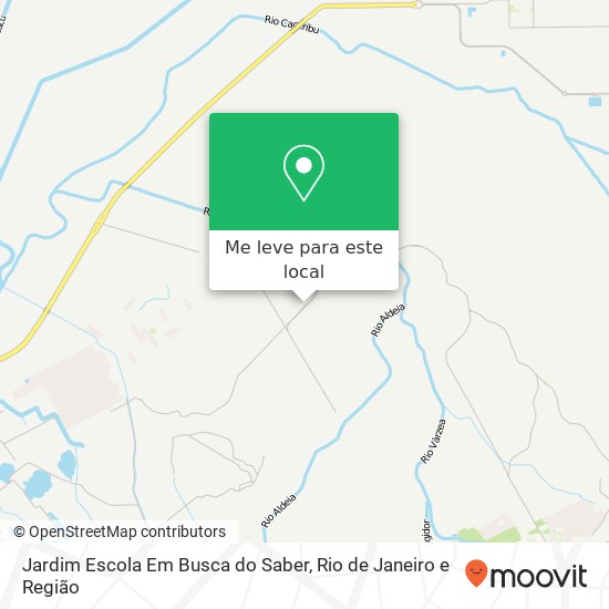 Jardim Escola Em Busca do Saber mapa