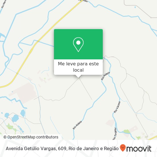 Avenida Getúlio Vargas, 609 mapa