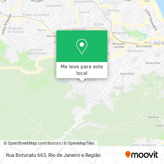 Rua Botucatu 663 mapa