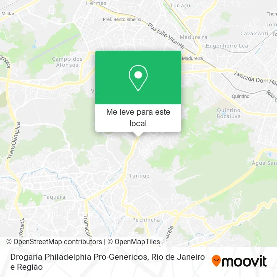 Drogaria Philadelphia Pro-Genericos mapa