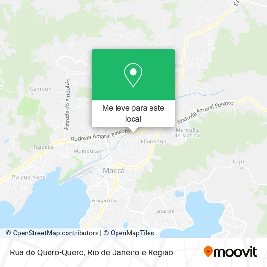 Rua do Quero-Quero mapa