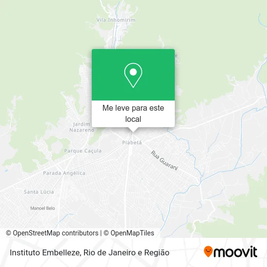 Instituto Embelleze mapa