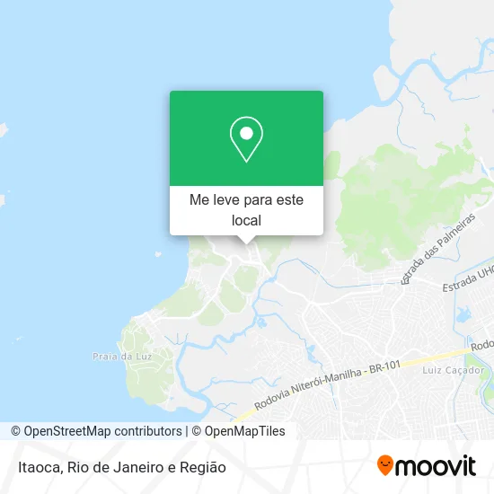 Itaoca mapa