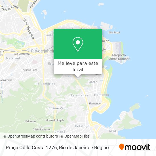 Praça Odilo Costa 1276 mapa