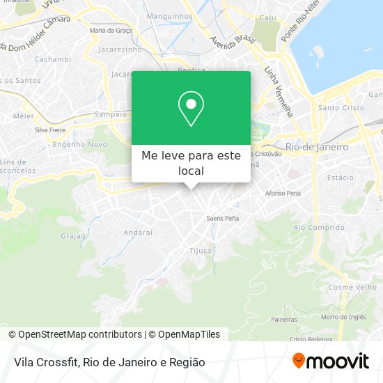 Vila Crossfit mapa