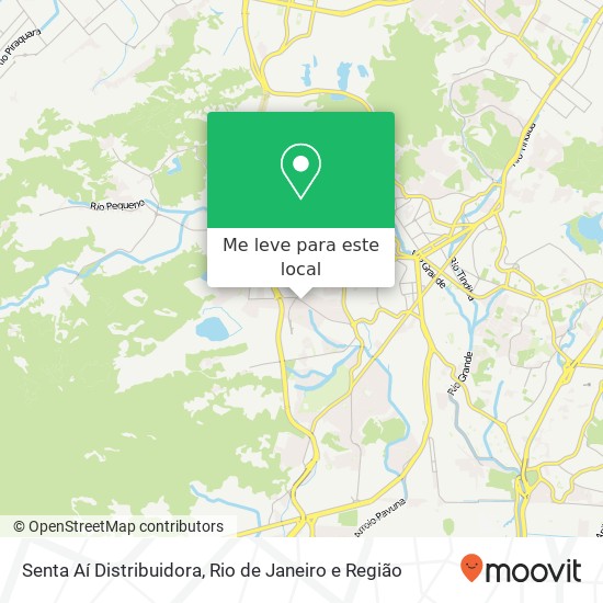 Senta Aí Distribuidora mapa