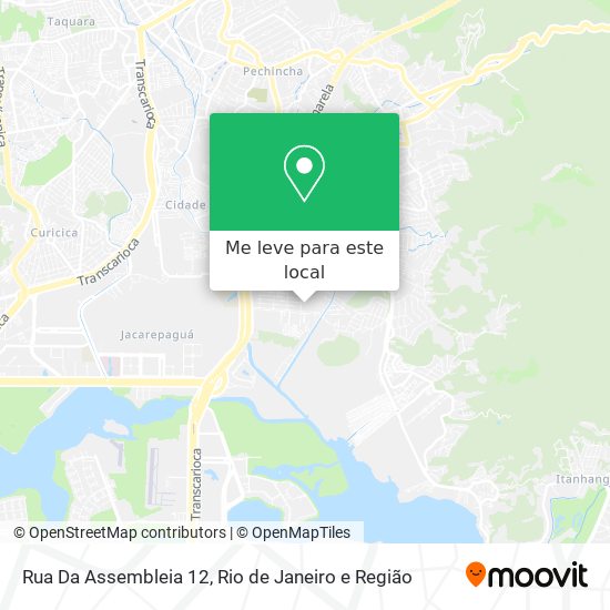 Rua Da Assembleia 12 mapa