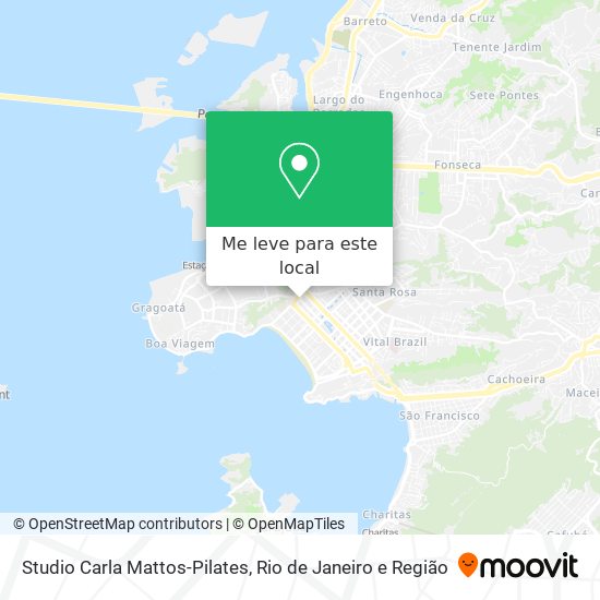 Studio Carla Mattos-Pilates mapa
