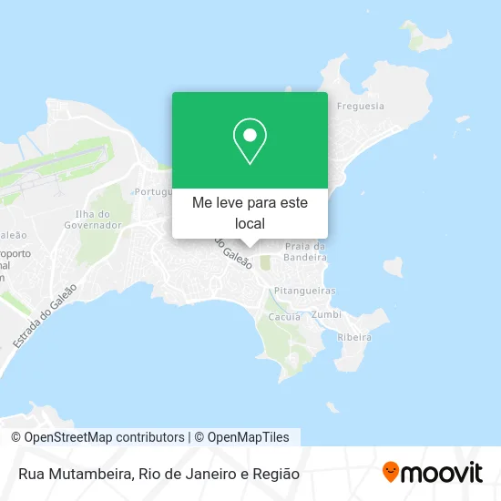 Rua Mutambeira mapa