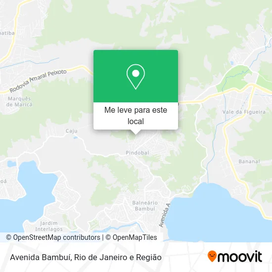 Avenida Bambuí mapa