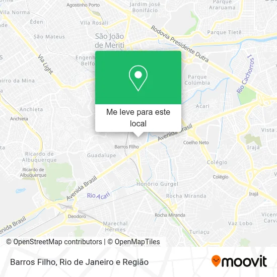 Barros Filho mapa