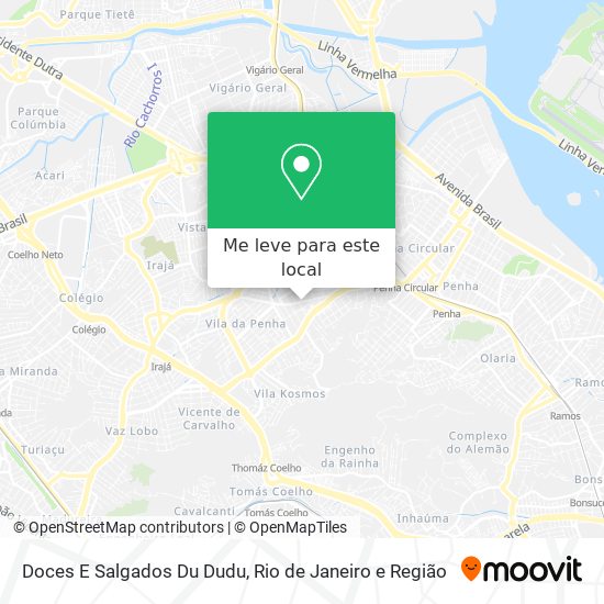 Doces E Salgados Du Dudu mapa