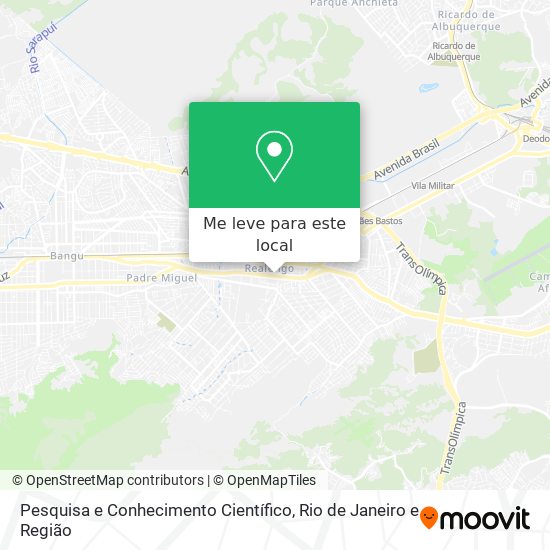 Pesquisa e Conhecimento Científico mapa
