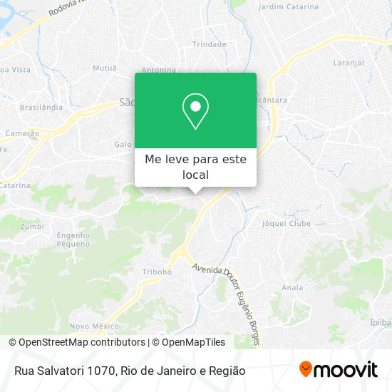 Rua Salvatori 1070 mapa