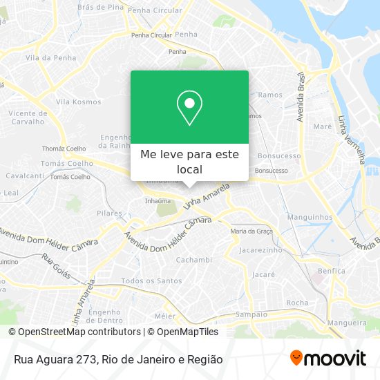 Rua Aguara 273 mapa