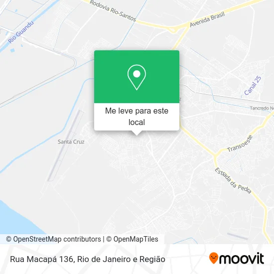 Rua Macapá 136 mapa