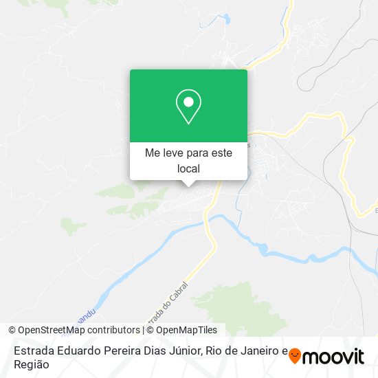 Estrada Eduardo Pereira Dias Júnior mapa