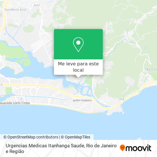 Urgencias Medicas Itanhanga Saude mapa