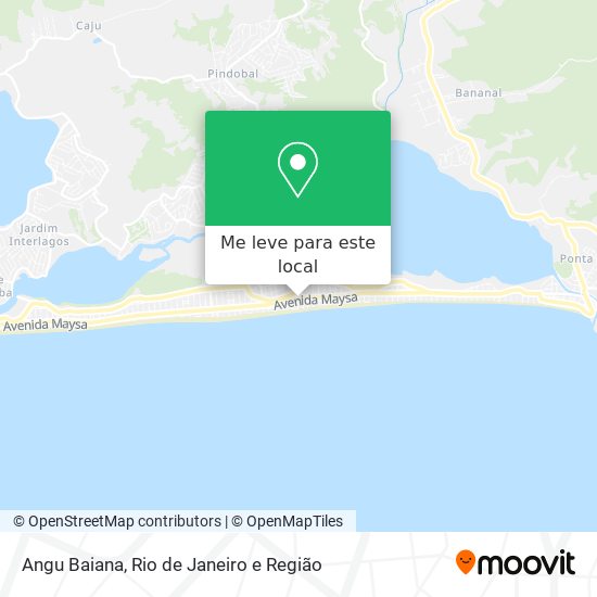 Angu Baiana mapa