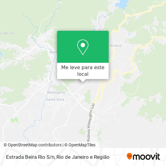 Estrada Beira Rio S/n mapa