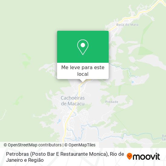 Petrobras (Posto Bar E Restaurante Monica) mapa