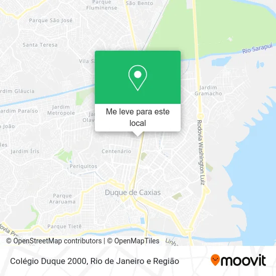 Colégio Duque 2000 mapa