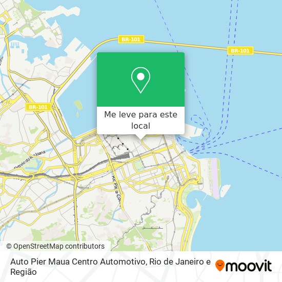 Auto Pier Maua Centro Automotivo mapa