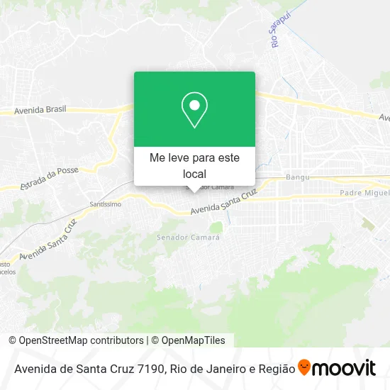 Avenida de Santa Cruz 7190 mapa