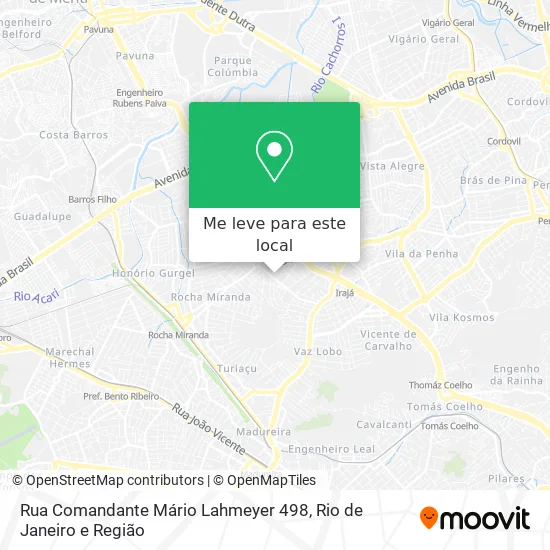 Rua Comandante Mário Lahmeyer 498 mapa