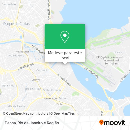 Penha mapa