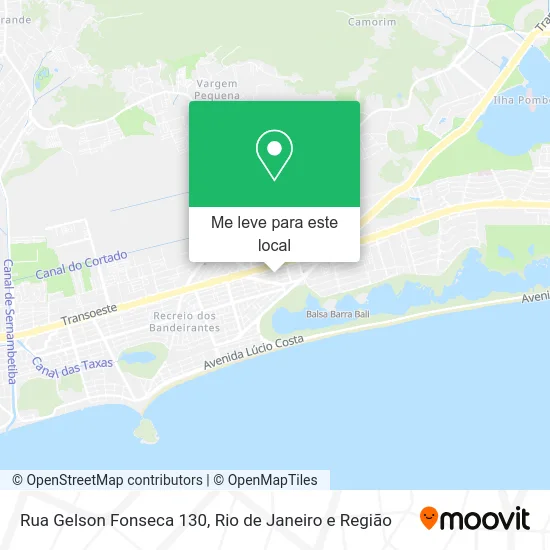 Rua Gelson Fonseca 130 mapa