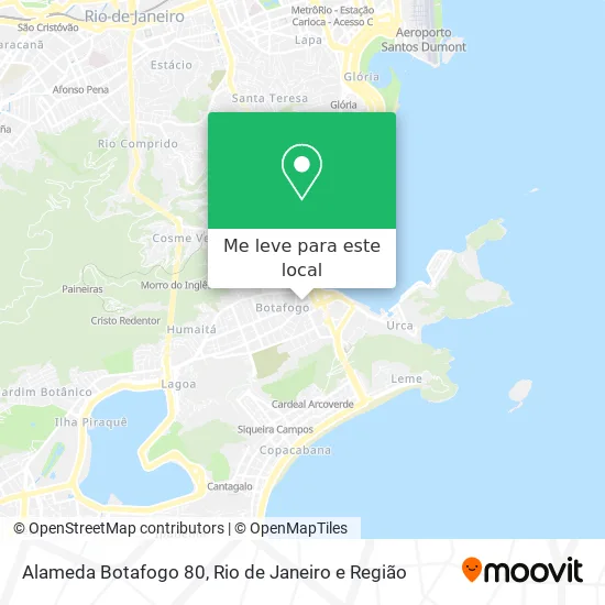 Alameda Botafogo 80 mapa
