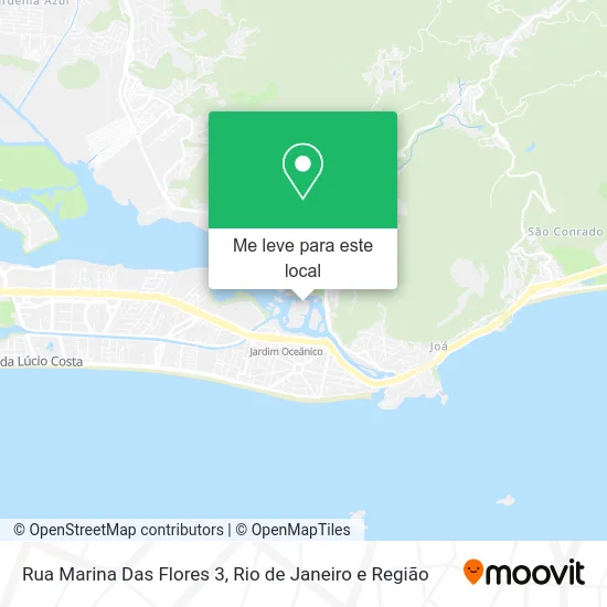 Rua Marina Das Flores 3 mapa