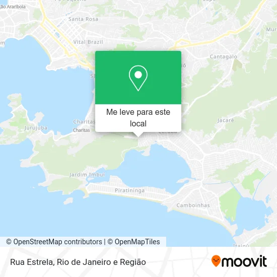 Rua Estrela mapa