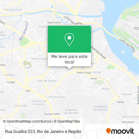 Rua Guaiba 323 mapa