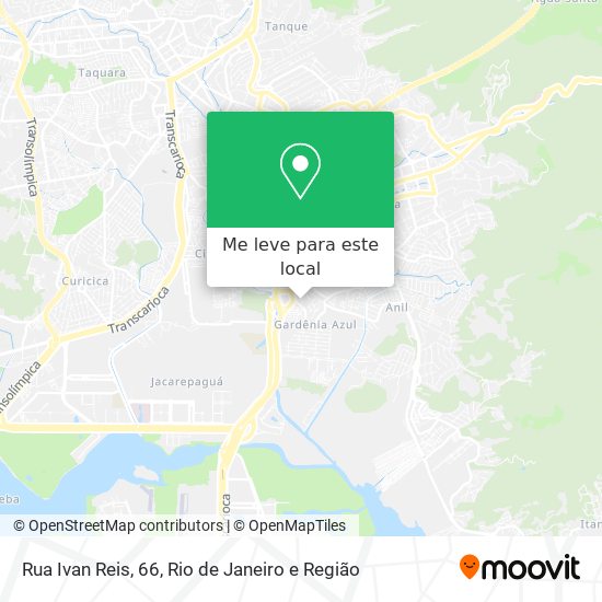 Rua Ivan Reis, 66 mapa
