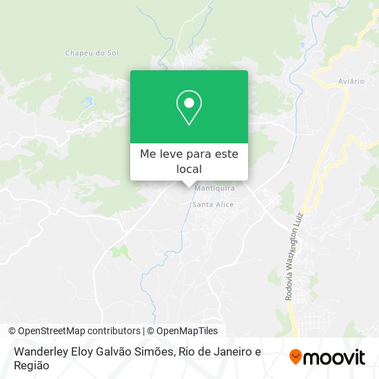 Wanderley Eloy Galvão Simões mapa