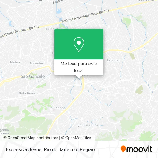 Excessiva Jeans mapa