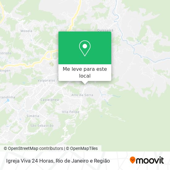 Igreja Viva 24 Horas mapa