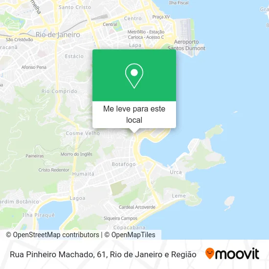 Rua Pinheiro Machado, 61 mapa