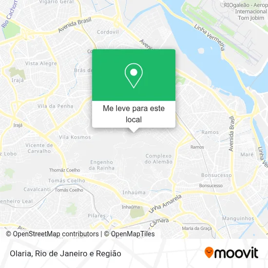 Olaria mapa