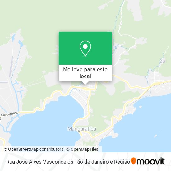 Rua Jose Alves Vasconcelos mapa