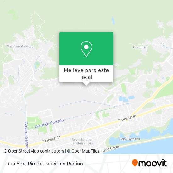 Rua Ypê mapa